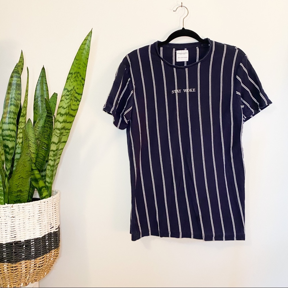 Denim & Flower Ricky Singh “Stay Woke” TShirt